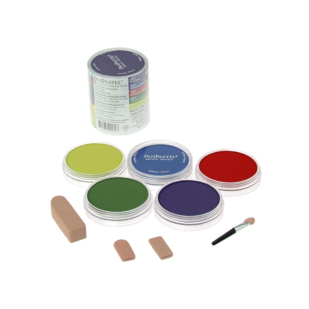 PanPastel Colours Set of 5 (Professional Artist Soft Pastels) - Retail Maharaj