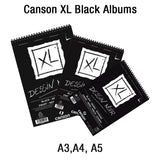 Canson XL Black Sketchbook Spiral Bound Acid Free Drawing Pad - Retail Maharaj