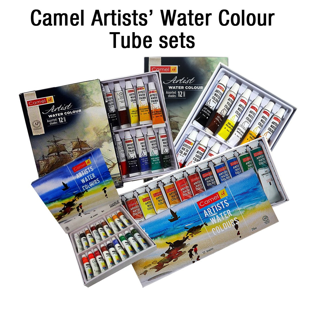 Camel Artists’ Water Colour Tube Sets - Retail Maharaj