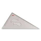 Retail Maharaj Non Adjustable Set Square Drafting Rulers Set - Retail Maharaj