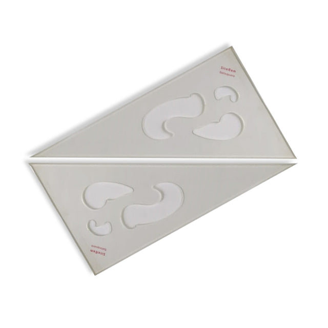 Retail Maharaj Non Adjustable Set Square Drafting Rulers Set - Retail Maharaj