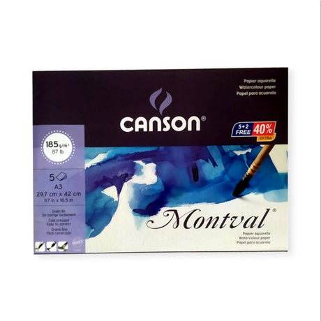 Canson Montval Watercolour Paper Cut Pack 185 GSM Open Stock - Retail Maharaj