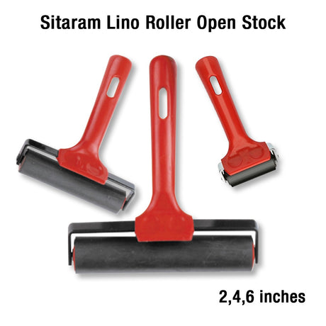 Lino Roller – Open Stock (2, 4 & 6 Inches) - Retail Maharaj