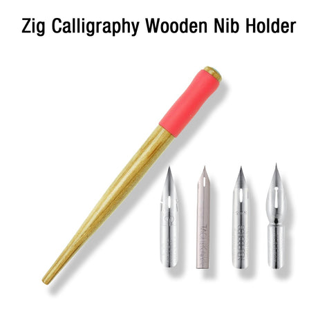 ZIG Cartoonist Calligraphy Nibs Set – G School Maru and Saji Nibs - Retail Maharaj