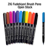 ZIG Fudebiyori Brush Pen – Individual Colours Open Stock - Retail Maharaj