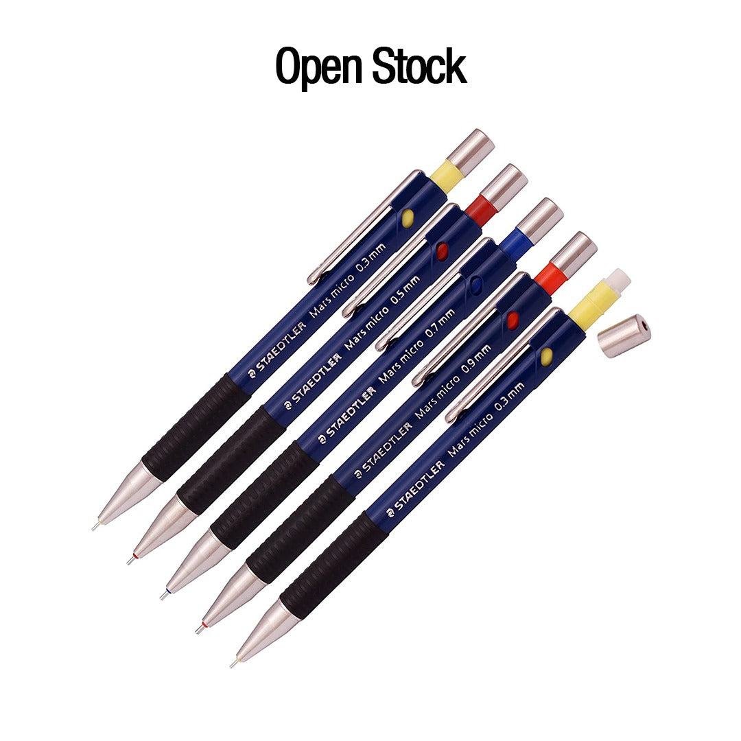 Staedtler Mars Micro Mechanical Pencil Open Stock Precision Drafting Pencil - Retail Maharaj