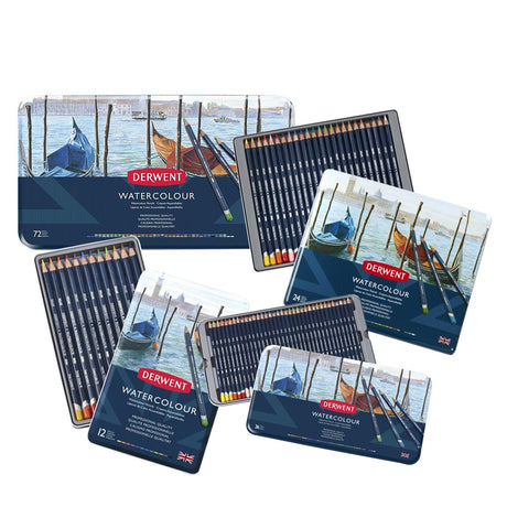 Derwent Watercolour Pencils Artist Sets for Subtle Watercolor Effects - Retail Maharaj