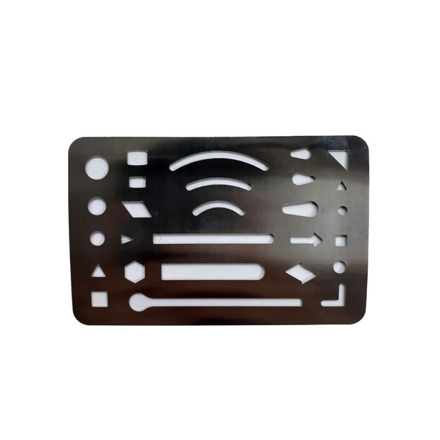 Retail Maharaj Precision Erasing Shield for Drafting and Design Work - Retail Maharaj