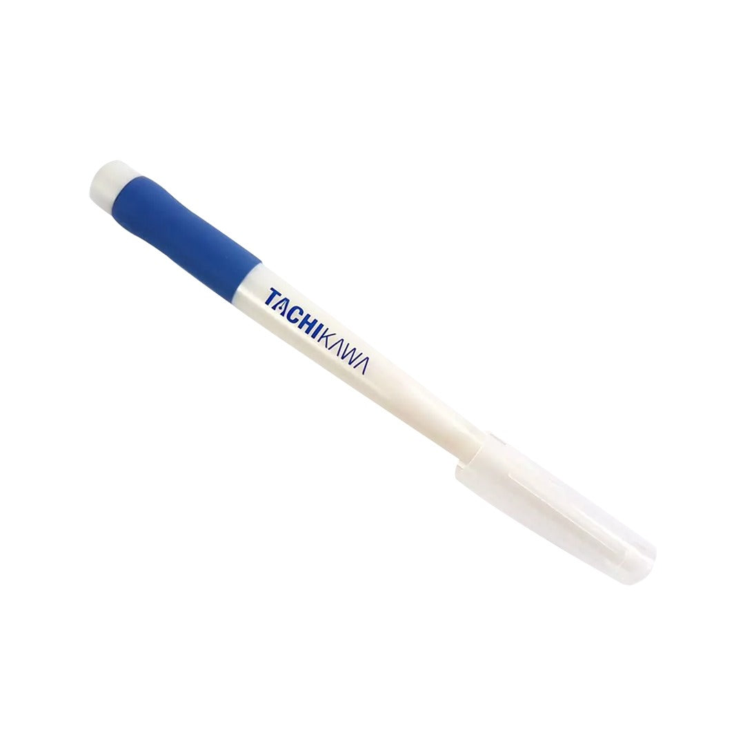 Tachikawa Nib Pen Holder – TP40PW (Pearl White with Blue Grip) - Retail Maharaj