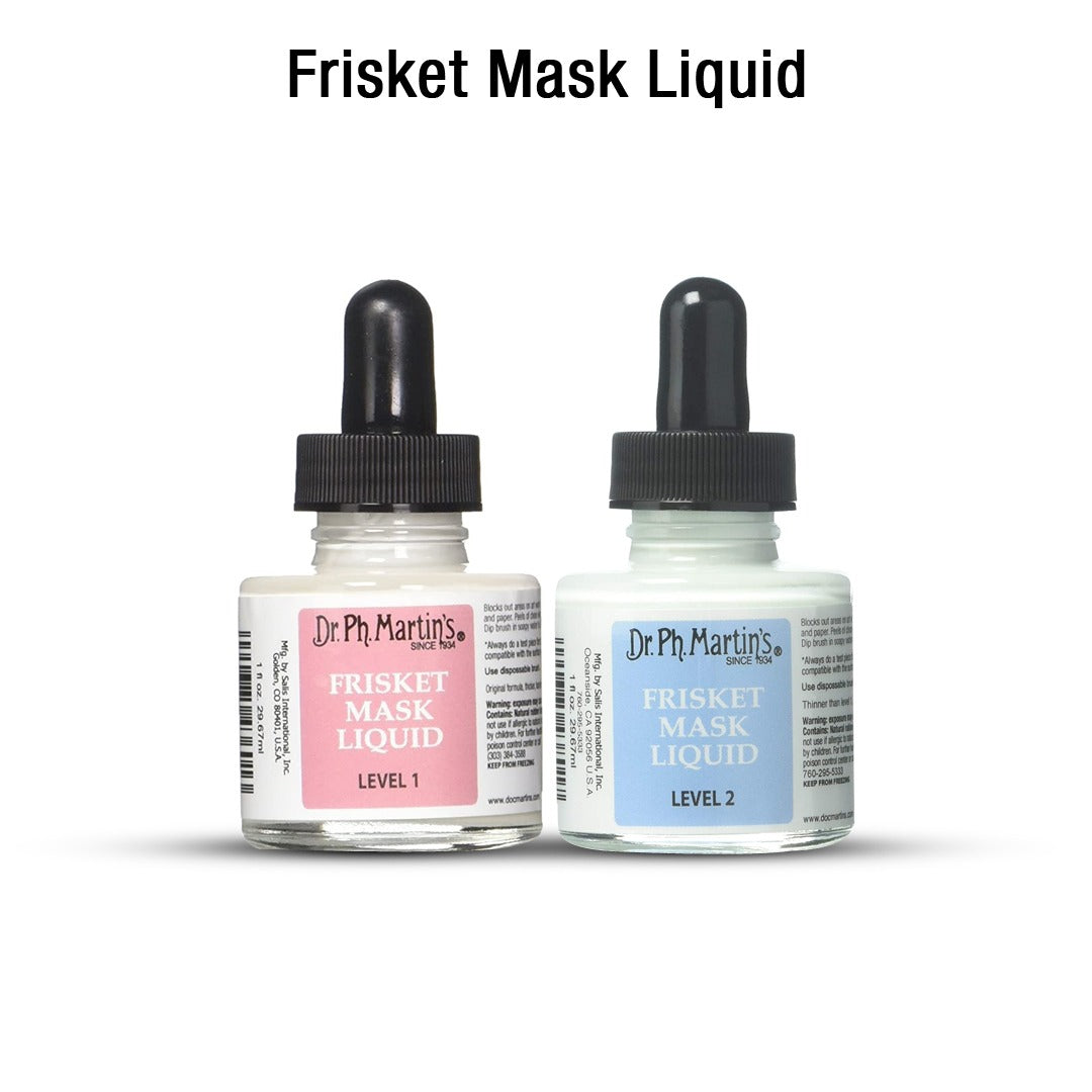 Dr. Ph. Martin’s FRISKET MASK LIQUID, 1.0 OZ - Retail Maharaj