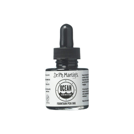 Dr. Ph. Martin’s OCEAN Fountain Pen Ink, 1.0 OZ - Retail Maharaj
