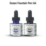 Dr. Ph. Martin’s OCEAN Fountain Pen Ink, 1.0 OZ - Retail Maharaj