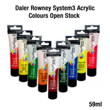 Daler-Rowney System3 Acrylic Paint 59ML Open Stock - Retail Maharaj