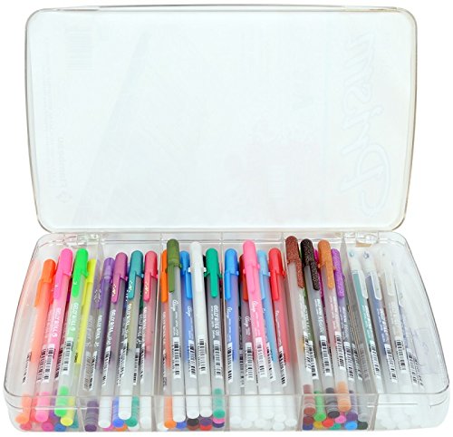 Sakura Gelly Roll Sumo Jelly Pens Assorted Set of 65 in Artbin Box - Retail Maharaj