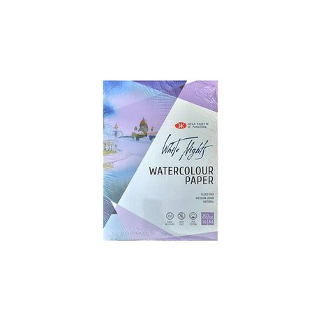 White Nights Watercolour Paper Pads 260 GSM 70% cotton - Retail Maharaj