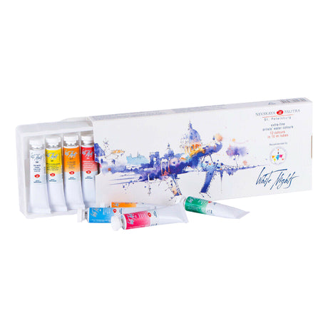 White Nights IWS Recommended Artist Watercolour Tube Set - Retail Maharaj