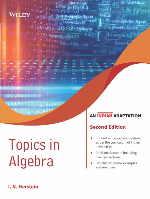 Topics in Algebra, 2ed (An Indian Adaptation) - Retail Maharaj