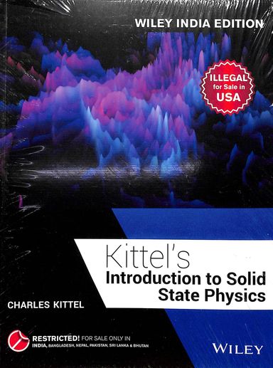 Introduction To Solid State Physics - Retail Maharaj