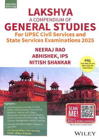 Lakshya A Compendium Of General Studies For Upsc Civil Services & State Services Examinations 2025 - Retail Maharaj
