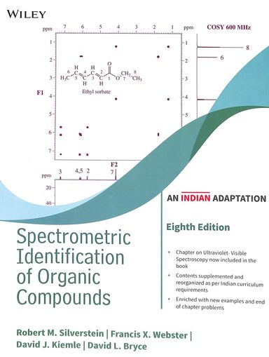 Spectrometric Identification Of Organic Compounds - Retail Maharaj