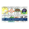 Winsor & Newton Drawing Ink Set of 8 - Retail Maharaj