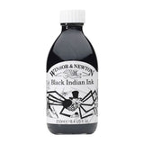 Winsor & Newton Black Indian Ink 30ml & 250ml - Retail Maharaj