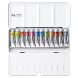 Winsor & Newton Professional Water Colour Lightweight Metal Box, 24 Half Pans - Retail Maharaj