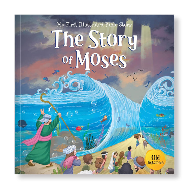 My First Illustrated Bible Story: The Story Of Moses - Retail Maharaj