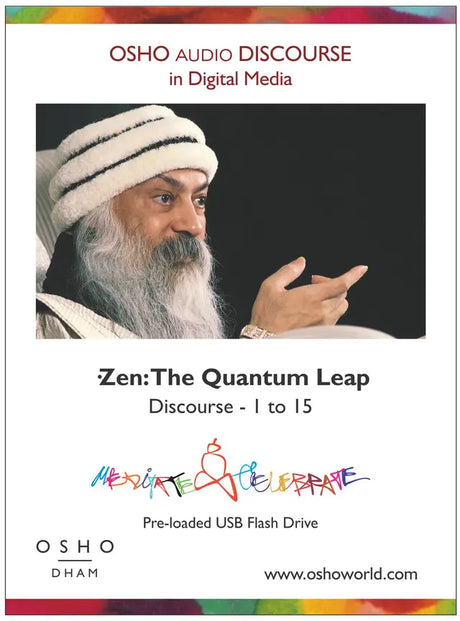 Zen: The Quantum Leap From Mind To No-Mind Discourse # 1 to 15 in Pen Drive - Retail Maharaj